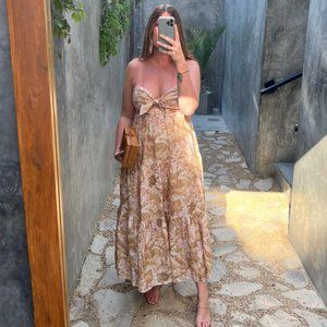 COPY - Zimmermann Andie Tie Front Dress (size 3 = US 10)